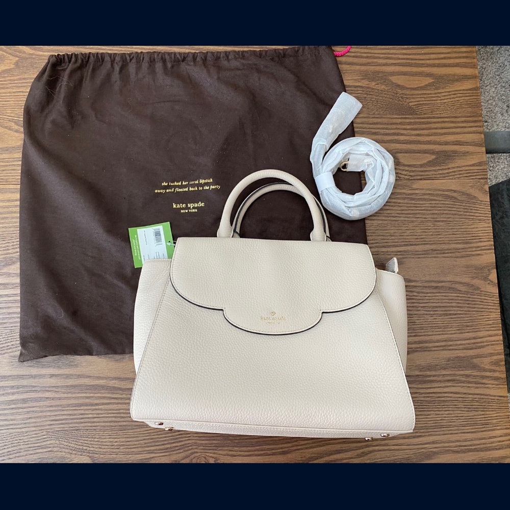 KATE SPADE LEEWOOD PLACE MAKAYLA LARGE SATCHEL SHOULDER BAG